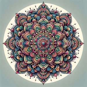 Mandala Art with Modern touch